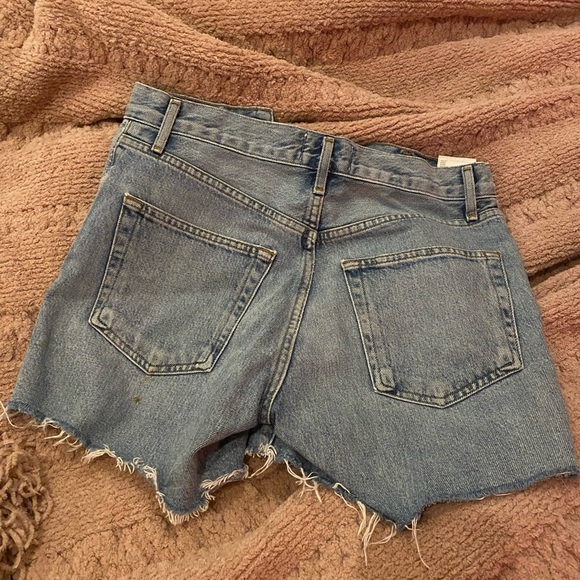 AGOLDE Reese Relaxed Cutoff Shorts SZ 25 - Picture 10 of 13